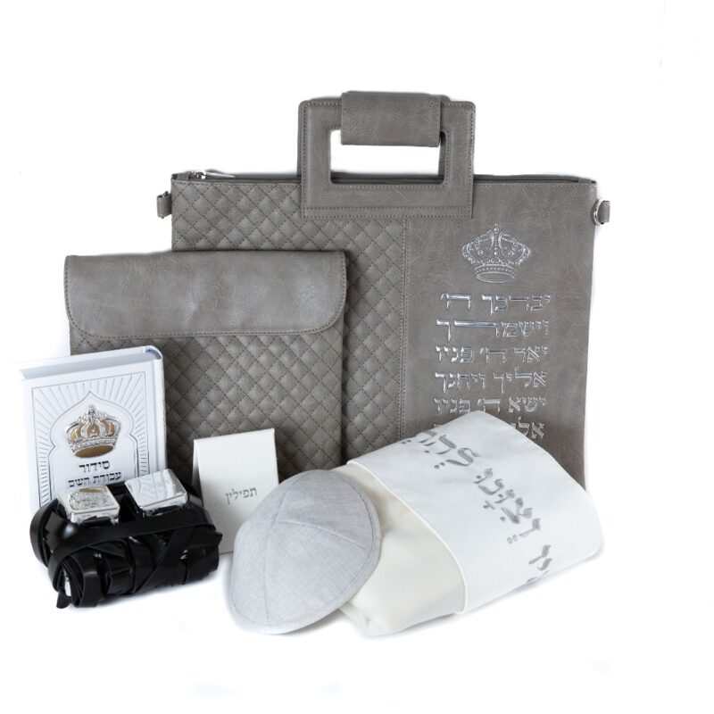 סט תפילין דגם יברכך כסף